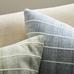 Corded Windowpane Pillow Cover