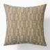 Checkered Ikat Pillow Cover