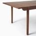 Keira Solid Wood Expandable Dining Table (60"–80")