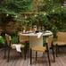 Fluted Indoor/Outdoor Bistro Table (44")