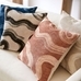 Velvet Brushstroke Pillow Cover