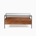 Cooper 38" Solid Wood Storage Coffee Table