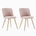Lila Upholstered Dining Chair, Set of 2