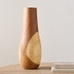 Pure Wood Vase Collection, Natural