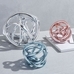 Metallic Decorative Glass Knots