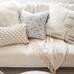 Bobble Knit Lumbar Pillow Cover
