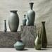 Glazed Ceramic Vases (10