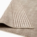 Luxe Stripes Premium Wool Rug 5X8 Feet Ivory