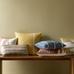 Silk Sunset Stripe Pillow Cover, 12"x21", Copper
