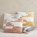 Cotton Variegated Colorblock Pillow Cover