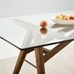 Jensen Rectangle Solid Wood Dining Table (76")