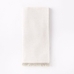 Frayed Edged Napkins, Set of 4, Stone White