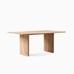 Anton Solid Wood Dining Table 