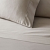 400-Thread-Count Organic Sateen Wide Hem Pillow Covers 