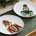 Dapper Animal Nutcracker Salad Plate