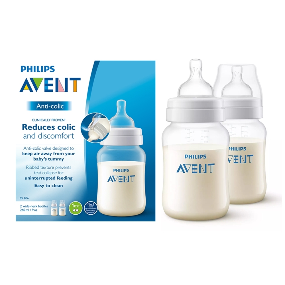 AVENT TETINE CLASSIC+ SILICONE AIRFLEX DEBIT VARIABLE 3 MOIS ET