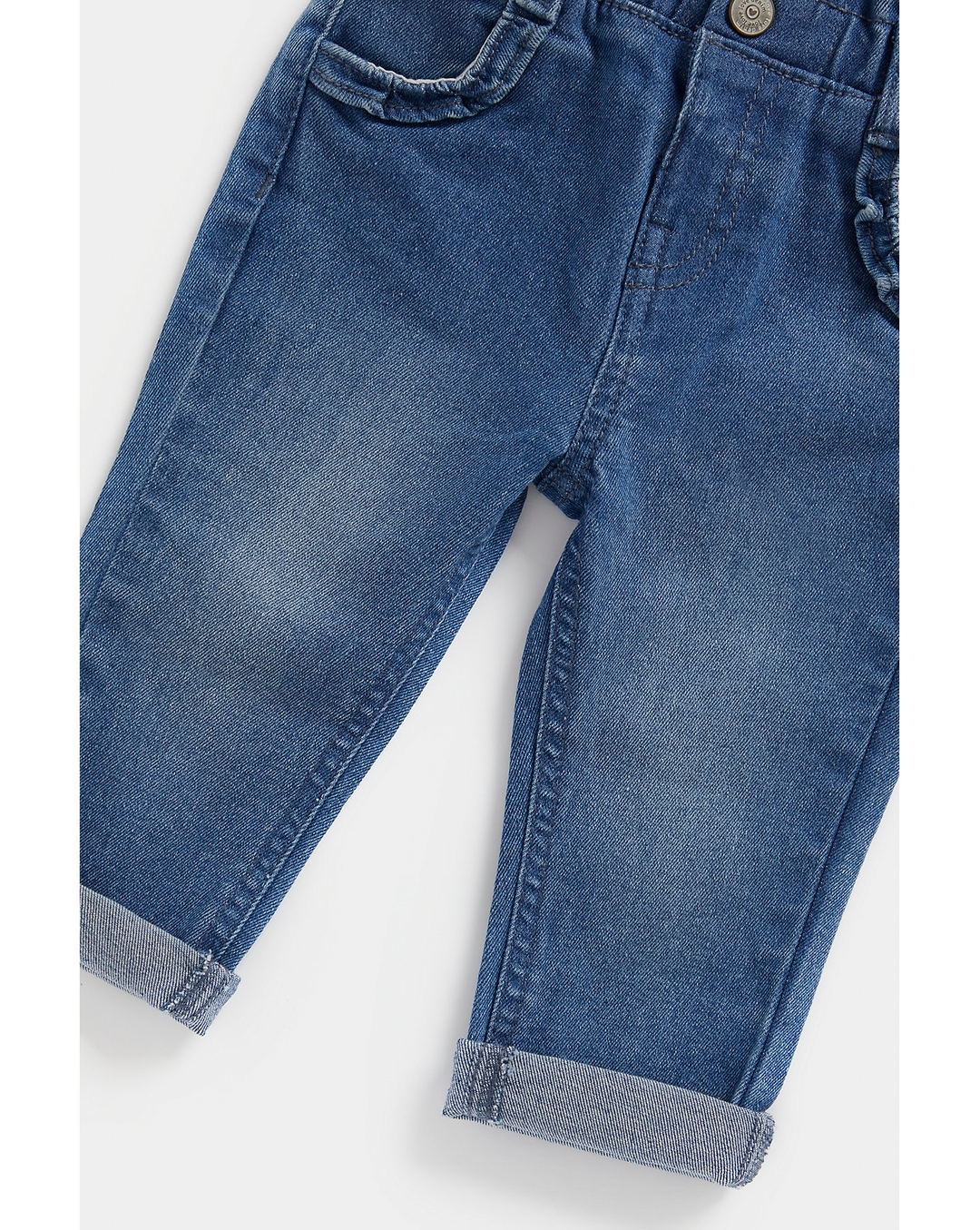 Buy TALES & STORIES Solid Cotton Blend Boyfriend Fit Girls Jeans | Shoppers  Stop