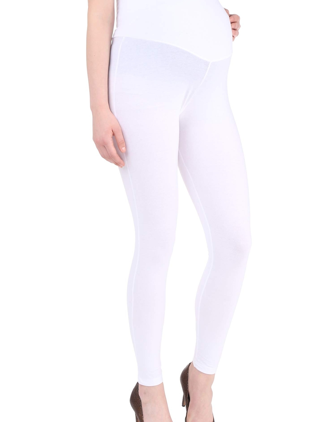 Get the Perfect Look with Prisma's White Shimmer Leggings