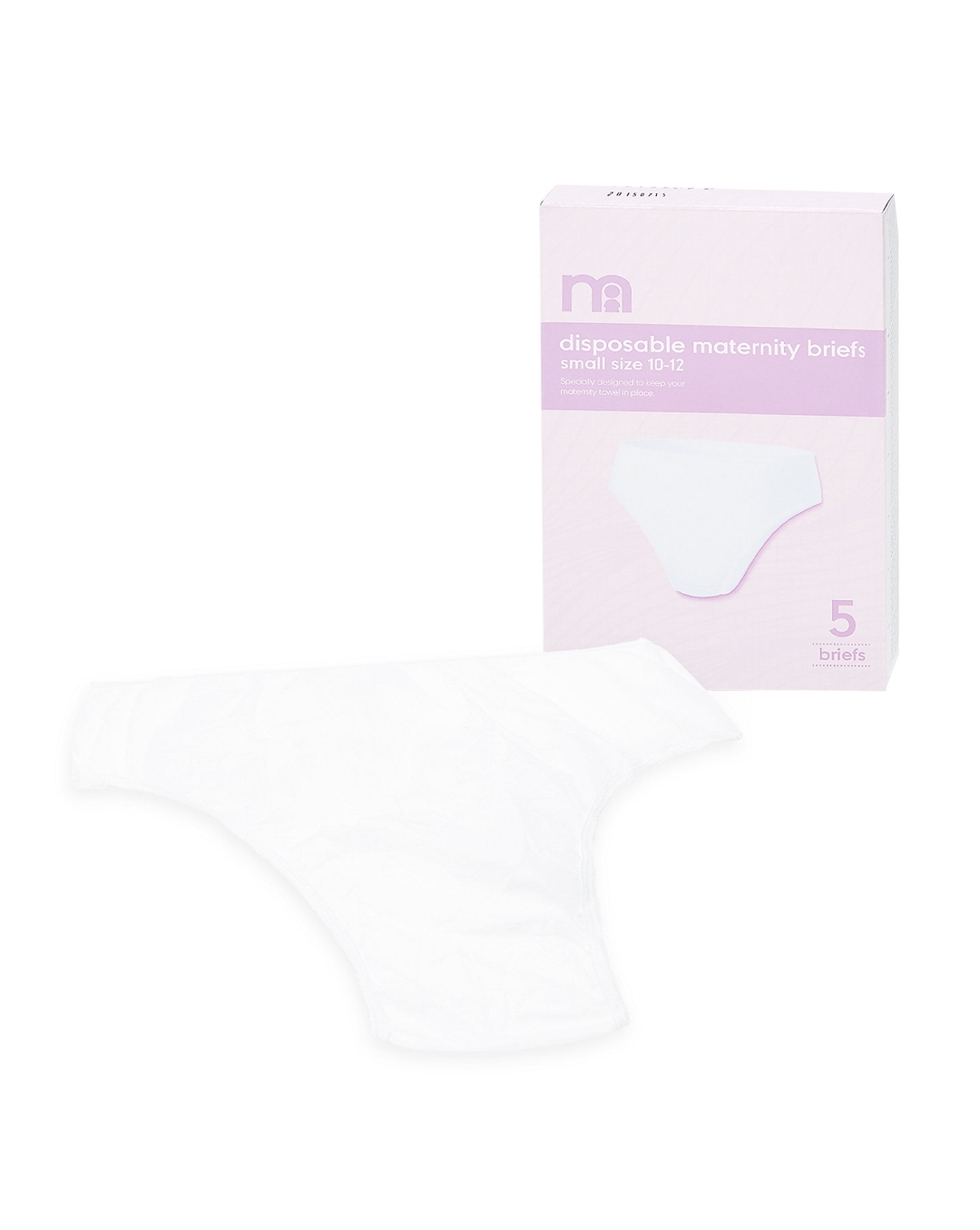 Mothercare Disposable Maternity Briefs White Small - 5 Pcs|1052326