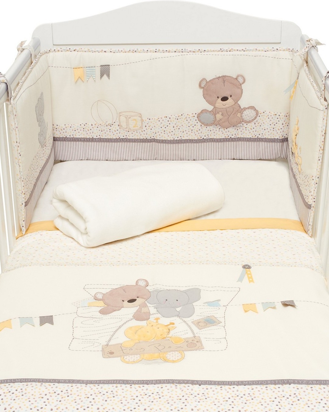 Teddy's toy box cheap bed in a bag