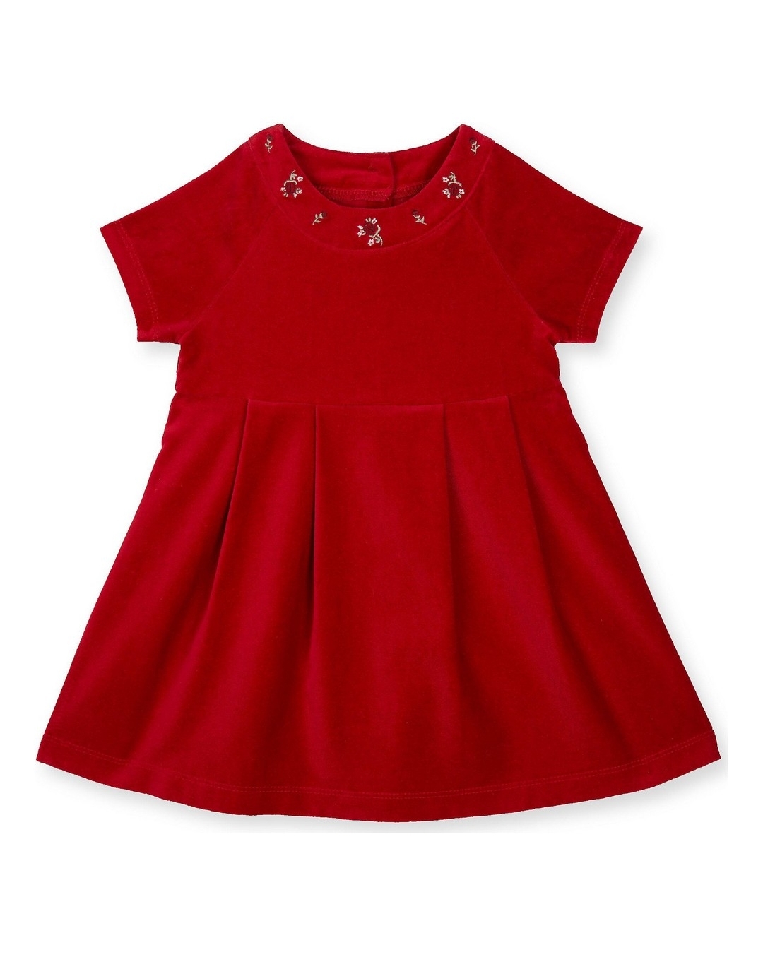 Buy Maroon 100% Velvet Embellished Pearls Dress For Girls by Fairies  Forever Online at Aza Fashions.