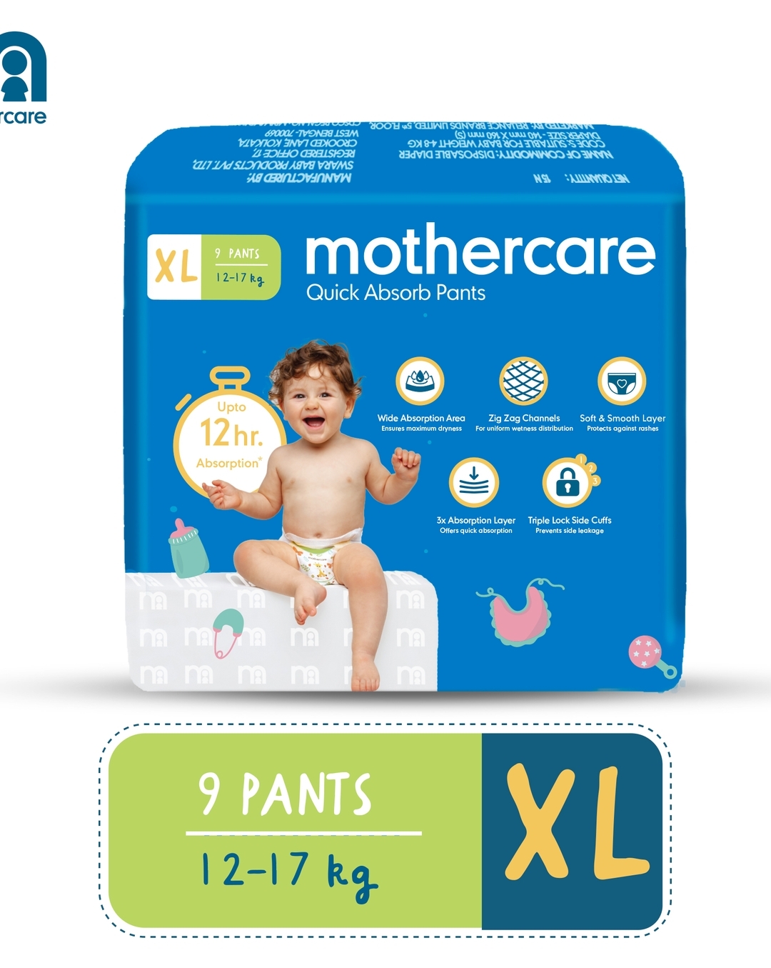 Buy Pampers Diaper Pants, Xl (Pack Of 34) Online at Best Prices in India -  JioMart.