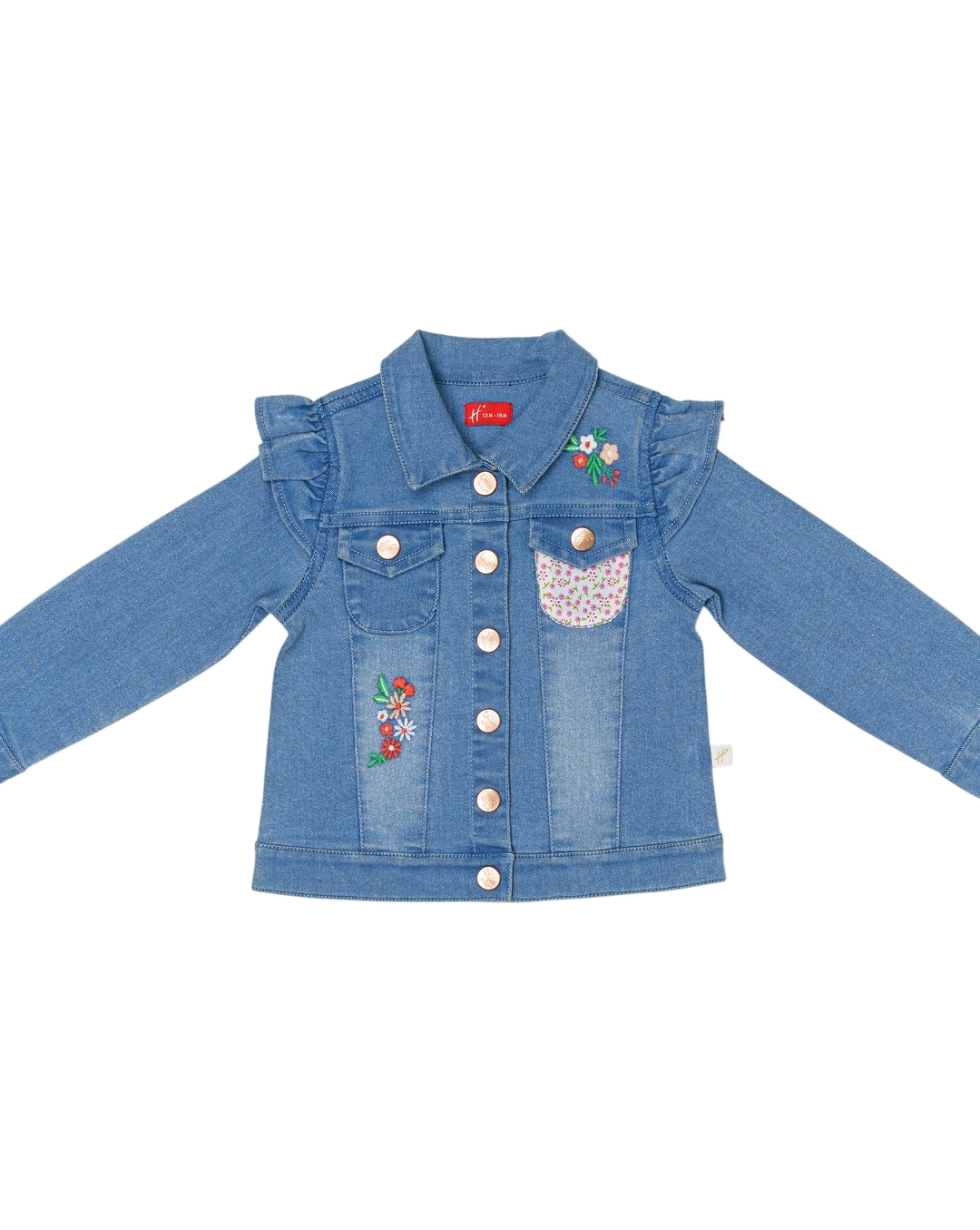 Shop Online Full Sleeve Denim Jacket for Boys, Zoul & Zera