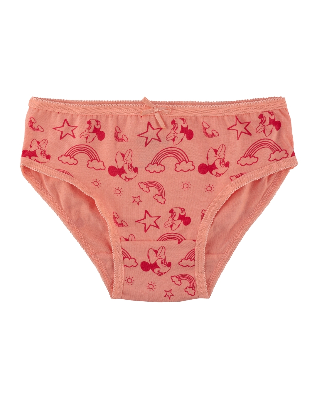 Minnie Mouse, Girls Underwear, 8 Pack 100% Combed Cotton Panties