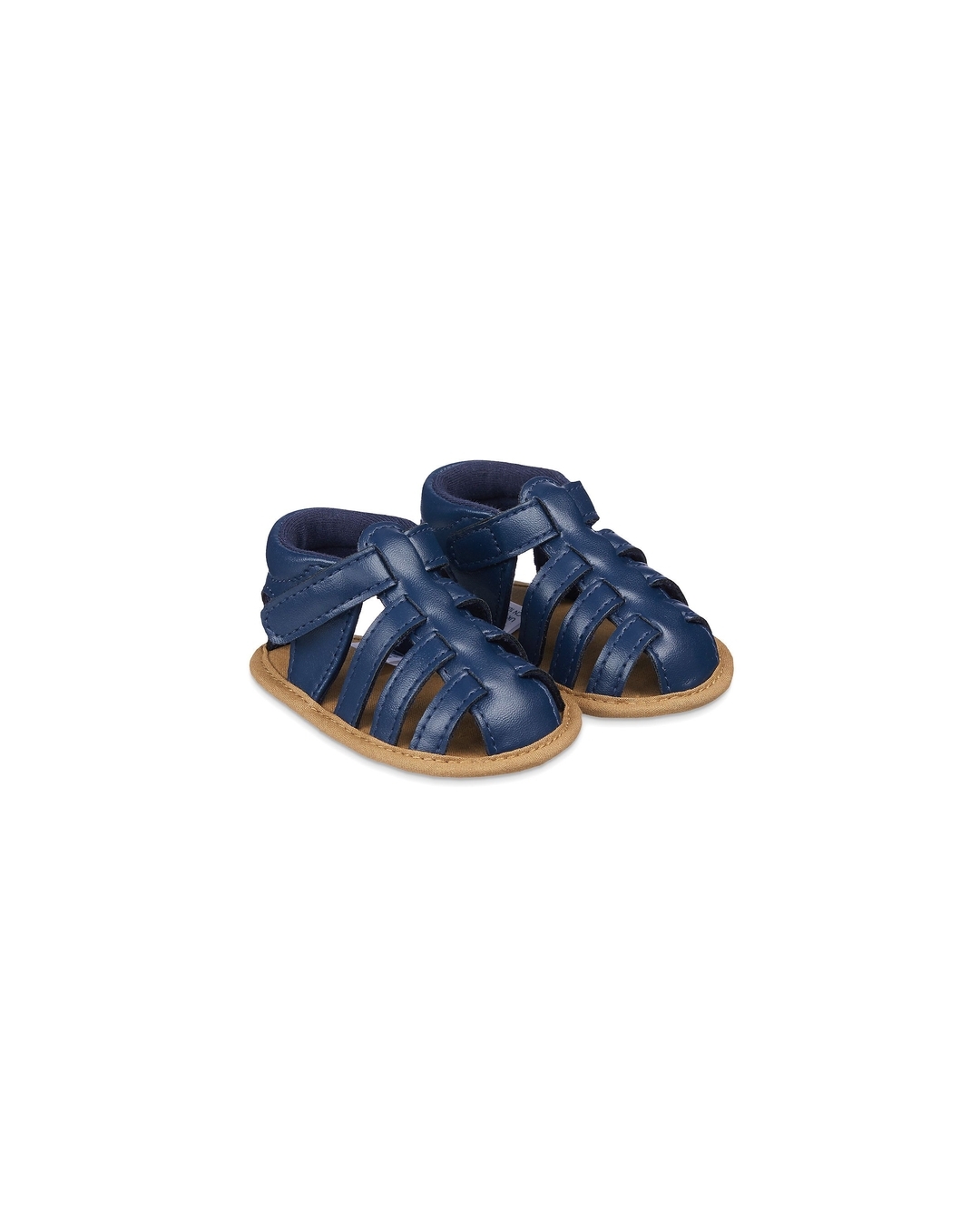 Sawyer Baby Boys Nautical Anchor Leather Sandal - Baby Sandals – Babychelle