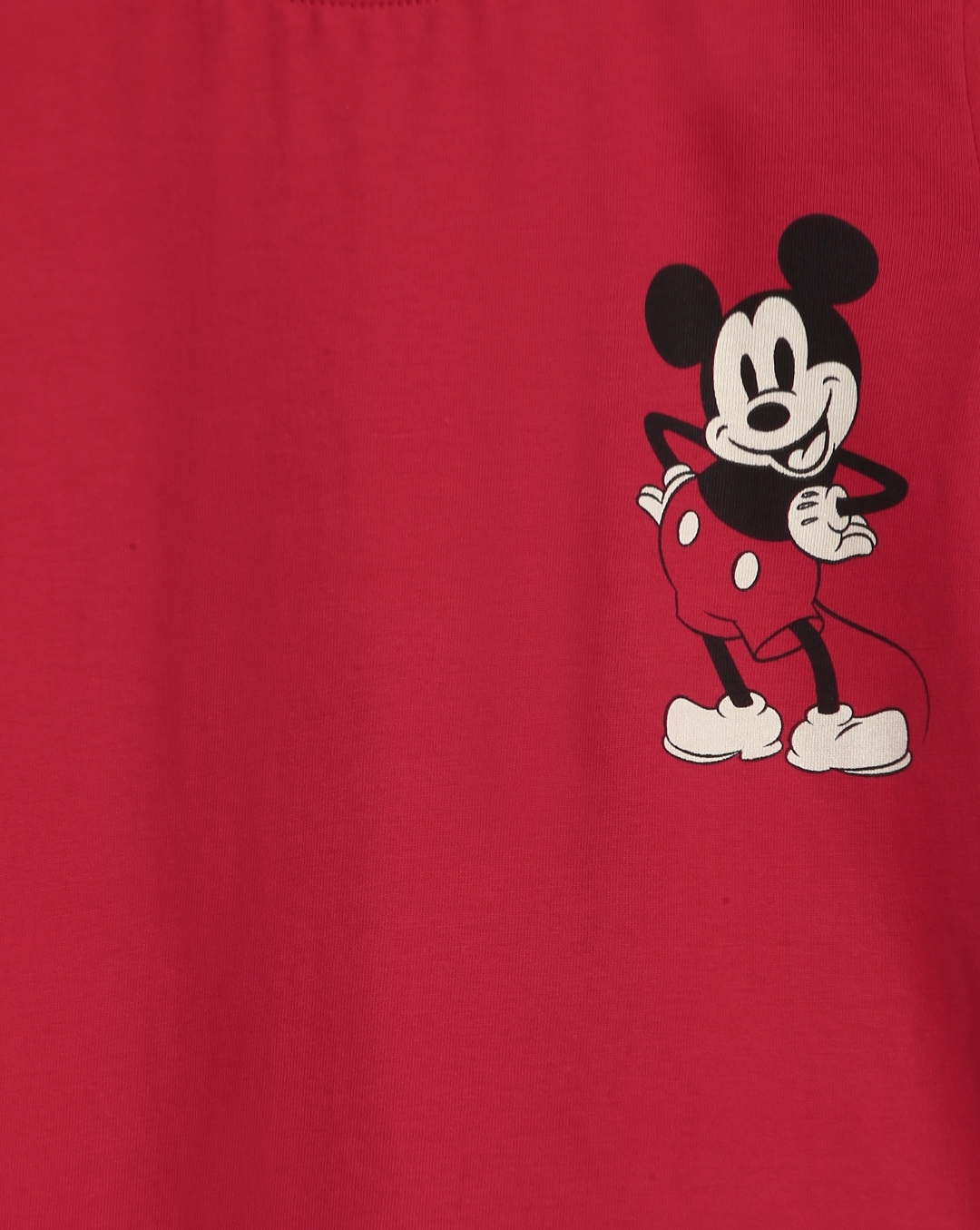 Buy Boys Half Sleeve T-Shirts Disney Design-Red Online at Best