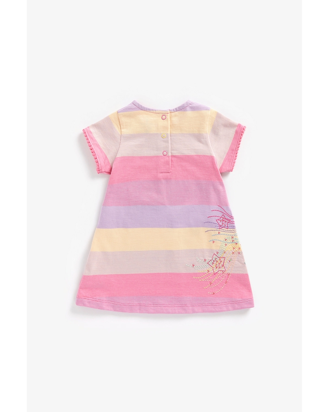 Buy Girls Short Sleeves Dress Unicorn Printed-Multicolor Online at Best  Price | Mothercare