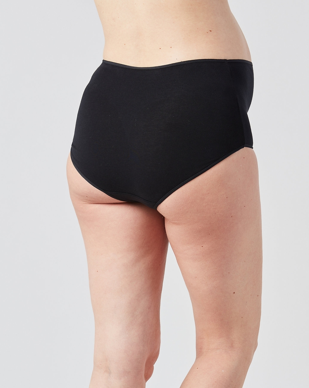 Buy Black And Nude Over The Bump Maternity Briefs - 2 Pack Online