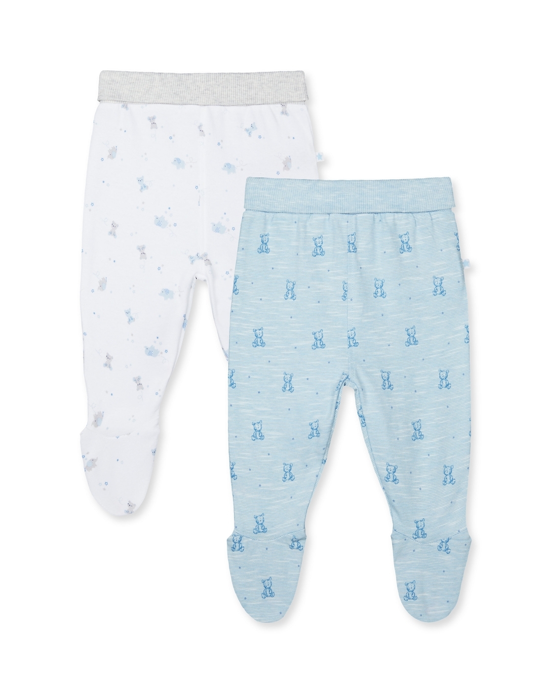 3-Pack Organic Cotton Footed Pants | Honest Baby Clothing
