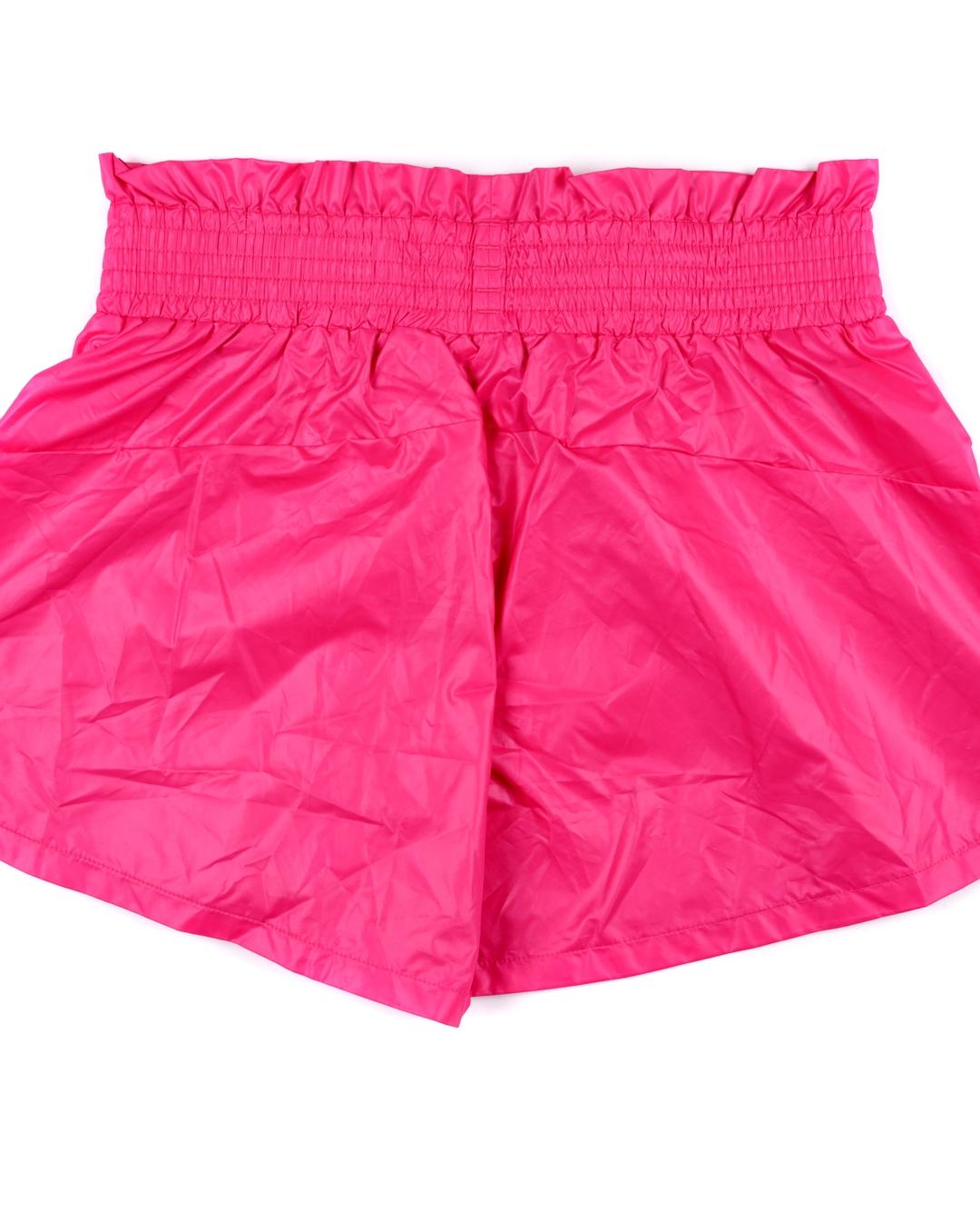 Girls pink adidas shorts online