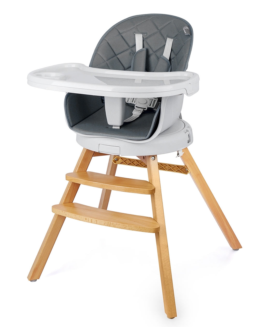 My babiie best sale grey rabbits highchair