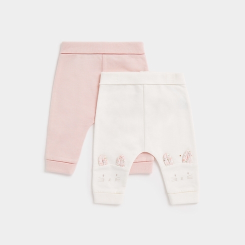 Mothercare Unisex My First Collection Jogger-Pack of 2-Multi
