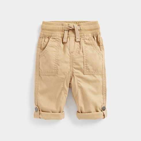 Mothercare Essentials Boys Trouser -Brown