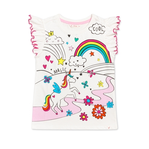 H By Hamleys Girls Play  Top  - White