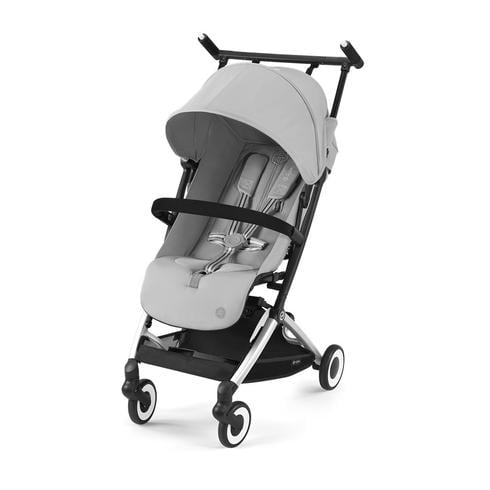 Cybex Libelle Baby Stroller With Ultra-Compact Fold - Lightweight And Travel-Friendly Stroller For Babies From 0-4 Years - Fog Grey
