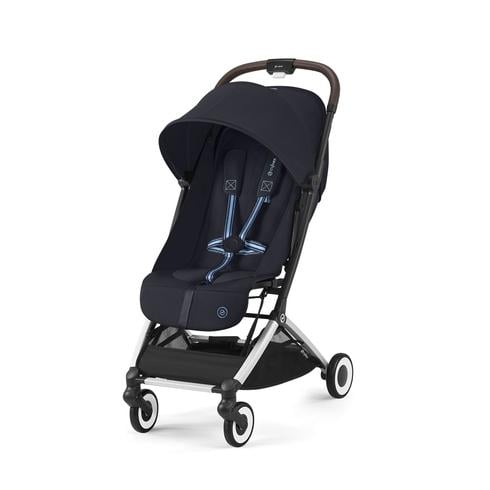 Cybex Orfeo Compact Fold, Lightweight And Travel-Friendly Stroller For Babies From 0 to 4 Years - Navy Blue