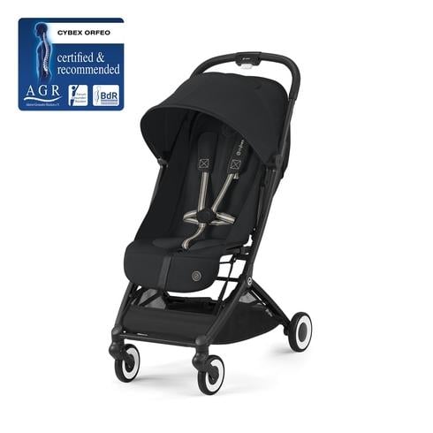 Cybex Orfeo Compact Fold, Lightweight And Travel-Friendly Stroller For Babies From 0 to 4 Years - Magic Black