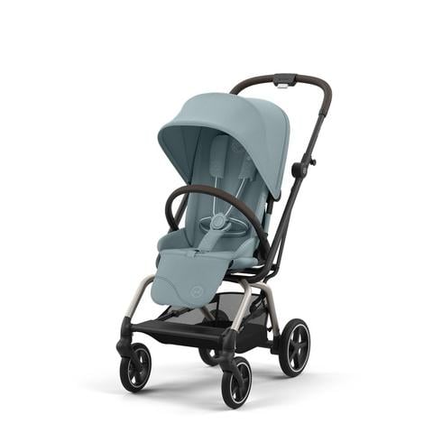 Cybex Eezy S Twist+ 2 Baby Stroller With 360 Degree Rotatable Seat For Babies From 0-4 Years - Stormy Blue