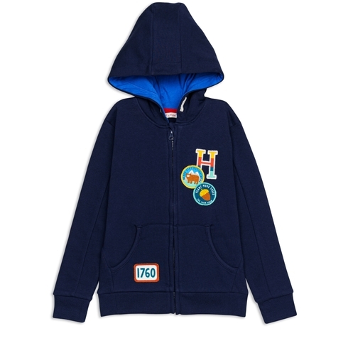 H By Hamleys Boys Full Sleeves Sweatshirts -Pack Of 1-Navy