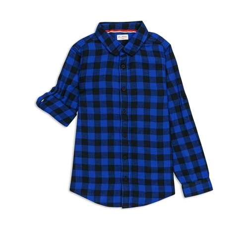 H By Hamleys Boys Full Sleeves T-Shirt -Pack Of 1-Blue