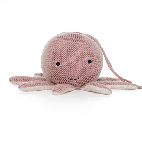 Octopus Musical Toy Pink