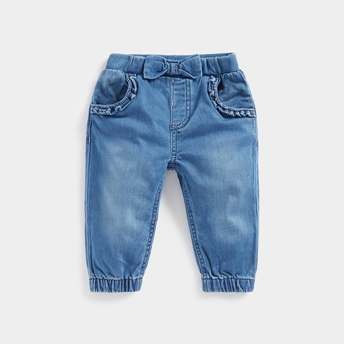 Mothercare Denim Girls Jeans -Blue
