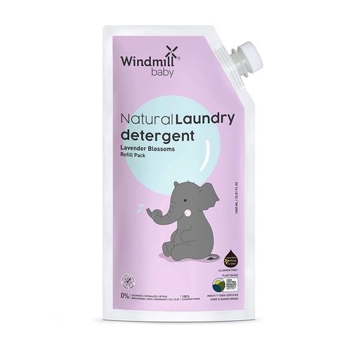 Windmill Baby Natural Plant Based Laundry Detergent Liquid Refill Pack 1L