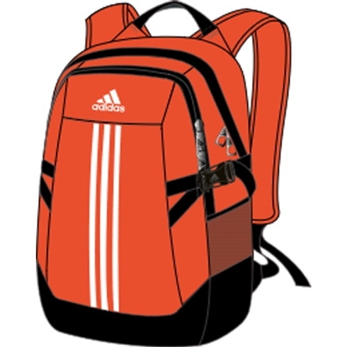 Adidas Kids - Bags Unisex Solid-Pack Of 1-Orange