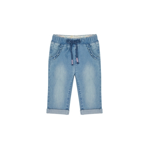 Girls Jeans Embroidered - Blue