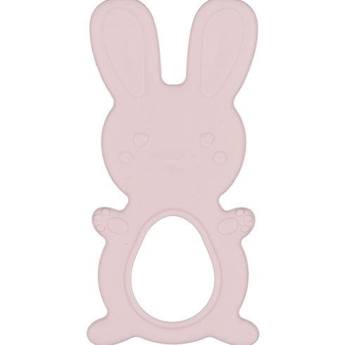 Mothercare Rabbit Silicone Teether Pink